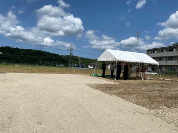 地鎮祭を行いました‼